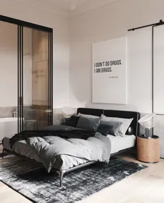 طراحی اتاق خواب مینیمالیستی