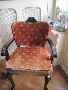 رنگ آمیزی صندلی DIY