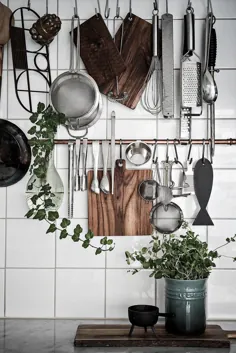 آشپزخانه به رنگ سبز نعنا - طراحی COCO LAPINE