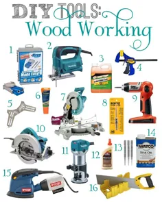 ابزارهای DIY: چوب کاری
