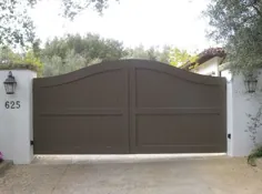 لس آنجلس - Wood Driveway Gates ، Swinging Driveway Gates ، Driveway Gates