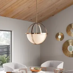 Basco 3 - Light Shaded Globe لوستر