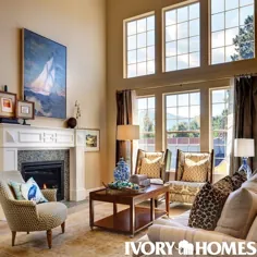 Ivory Homes در اینستاگرام: "هیچ چیز باعث نمی شود که یک اتاق مانند سقف های طاقی و یک دیوار از پنجره ها احساس باز شود !!  چگونه احساس باز بودن در خانه خود را ایجاد می کنید؟  # ویندوز # معماری... "