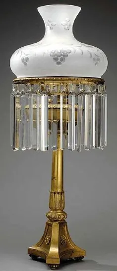 لامپ Sinumbra؛  طعم کلاسیک آمریکایی ، استاندارد ستون ، برنج ، سایه اچ ، 37 اینچ.