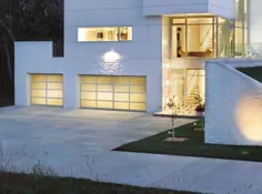 بهسازی بازسازی منزل - درهای گاراژ شیشه ای - ایده های عالی برای طراحی