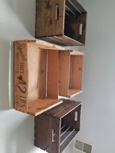 نحوه ساخت یک قفسه کتاب جعبه ای شناور DIY
