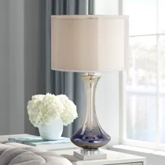 چراغ رومیزی شیشه عطارد Dinorah Blue - # 7Y702 |  لامپ به علاوه