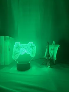 PS4 Controller 3D Light Lamp Game Pad Joystick LED Lamp |  اتسی