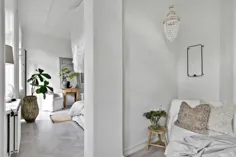 طراحی blanc et bois dans un appartement suédois - PLANETE DECO دنیای خانه ها