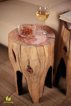 میز قهوه چوبی میز صندلی درخت صندلی چوبی صندلی چوبی |  اتسی