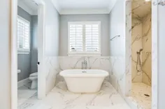 آیا دوش بدون در برای مدل سازی حمام اصلی شما مناسب است؟  آشپزخانه و حمام تولمین