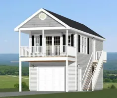 14x32 Tiny House - 567 فوت مربع - PDF FloorPlan - مدل 7A • 29.99 دلار