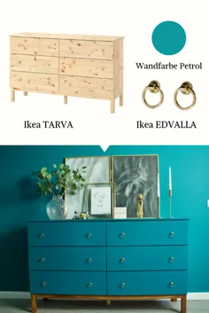 IKEA Hack: TARVA Kommode Makeover |  داخلی خود ساخته