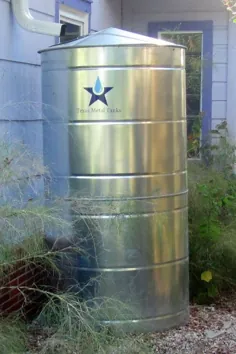 مخزن مخزن ذخیره آب از جنس استنلس استیل - 300 گالن
