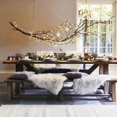لامپ های رویای شاخه درخت رویایی |  دکور Hygge برای خانه شما - Hydrangea Treehouse