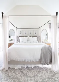 به روزرسانی اتاق خواب اصلی: Elegance فرانسوی - Tuft & Trim