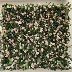 لوتوس: پارچه دیوار گل مصنوعی پس زمینه عروسی پرده گل گل R609 - 8ft * 8ft