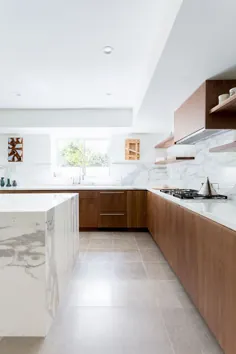 قبل و بعد: این تحول آشپزخانه مدرن مرمر را باور نخواهید کرد