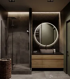 Диза фотон ванной комнаты совмещенной с туалетом: 100 عکس
