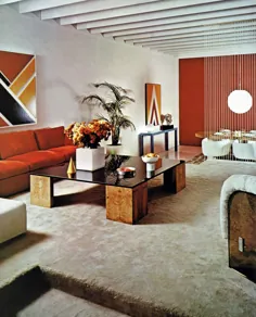 طراحی اتاق نشیمن ، 1970 - 1978