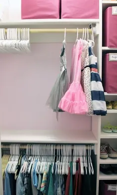 IKEA Billy Hack: گنجه دخترانه کوچک سفارشی