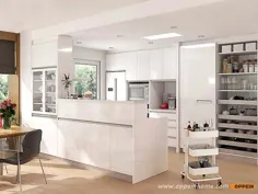 10 متر مربع طراحی آشپزخانه گالی به سبک ژاپنی OP16-HPL06