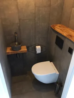 توالت شستشوی قفسه چوبی (قفسه دیواری شناور)