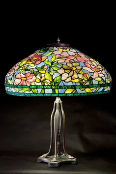 Peony 22 Tiffany Lamp Table Lamp Desp Lamp Art deco |  اتسی