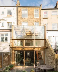 فضاهای جهانی در اینستاگرام: ”Haringey Glazed Extension توسط Satish Jassal Architectssatishjassalarchitects.  _____________________ مکان: لندن ، انگلستان ... "
