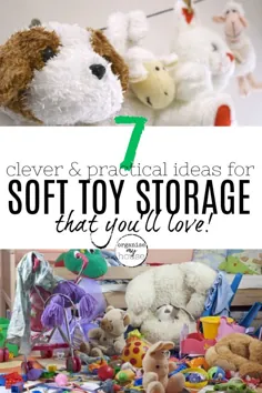 7 ایده منحصر به فرد برای ذخیره سازی اسباب بازی های نرم که دوست خواهید داشت!  و این واقعاً کار می کند