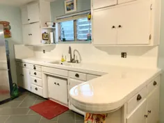 کاشی آشپزخانه صفحات تازه سازی - خانه آبی درب قرمز