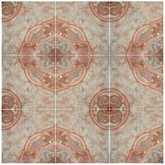 Merola Tile Tanger Red 19-3 / 4 in. x 19-3 / 4 in. کف سرامیک و کاشی دیواری (16.67 فوت مربع در فوت / مورد) -FCG20TAR - انبار خانه