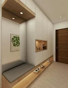 25 ایده ورودی ، طراحی زیبا و مدرن برای اتاق های کوچک