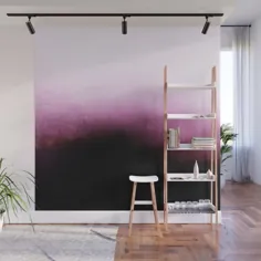 Surrender - Mulberry Purple Ombré Wall Mural توسط uteb