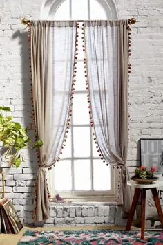 DIY: cortinas boho - estoreta - Family، Craft & Deco
