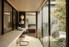 house خانه مدرن به سبک ژاپنی در کالیفرنیا ◾ عکس ◾ ایده ها ◾ طراحی
