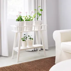 LANTLIV سفید ، پایه گیاهی ، طول: 74 سانتی متر - IKEA