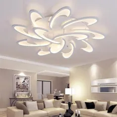 چراغ های سقفی LED از راه دور با لامپ فوق العاده نازک اکریلیک