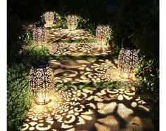 خورشیدی 10 رشته 200 LED چراغ رشته ای ، آبیاری ضد آب می تواند روشن شود ، کرم شب تاب خورشیدی گیاهان ماه درختان درخت انگور
