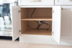 نحوه افزودن کشوی شارژ به آشپزخانه خود |  The DIY Playbook