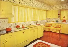 آشپزخانه های دهه 1950 |  خانه های مدرن سیرز
