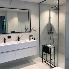 65 kleine badezimmertipps wie man ein kleines bad größer aussehen lässt 37 - Sonia bhojwani - 2019 - حمام دی