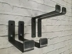براکت های سنگین قفسه داربست فلزی دست ساز صنعتی روستایی |  eBay