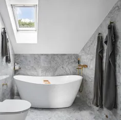 21 ایده مدرن برای تزئین حمام اسکاندیناوی