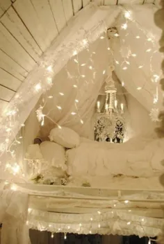 15 خنک Deko Ideen für Weihnachtsbeleuchtung im Schlafzimmer