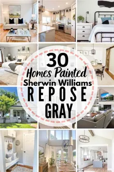 شروین ویلیامز خاکستری خاکستری + 30 خانه واقعی که از آن استفاده می کنند!