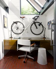 ایده های ذخیره سازی و نمایش دوچرخه خلاق برای فضاهای کوچک