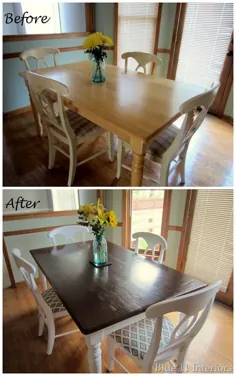 میز و صندلی های اتاق ناهار خوری قبل