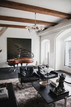 اتاق سفید: خانه تراس کلاسیک کپنهاگ کریستین هاون شون