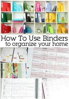 با استفاده از Binder برای سازماندهی خانه خود